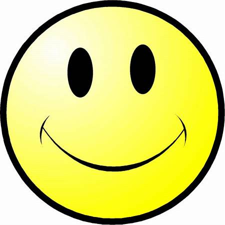 A smiley face